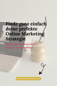 Online Marketing Strategie finden